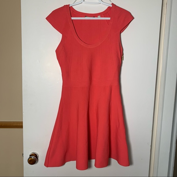 Pink/Coral Summery Dress - Guess Size M - Picture 1 of 4
